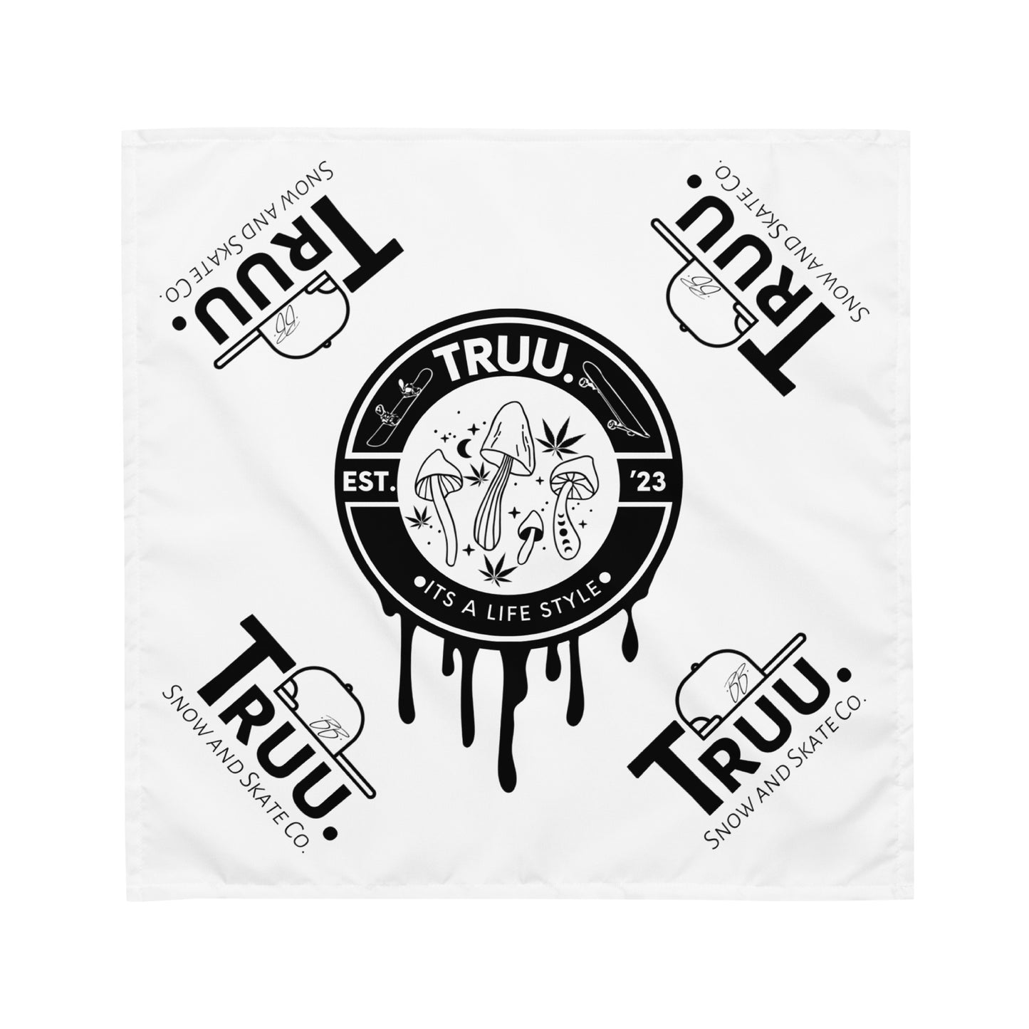 All-over print bandana