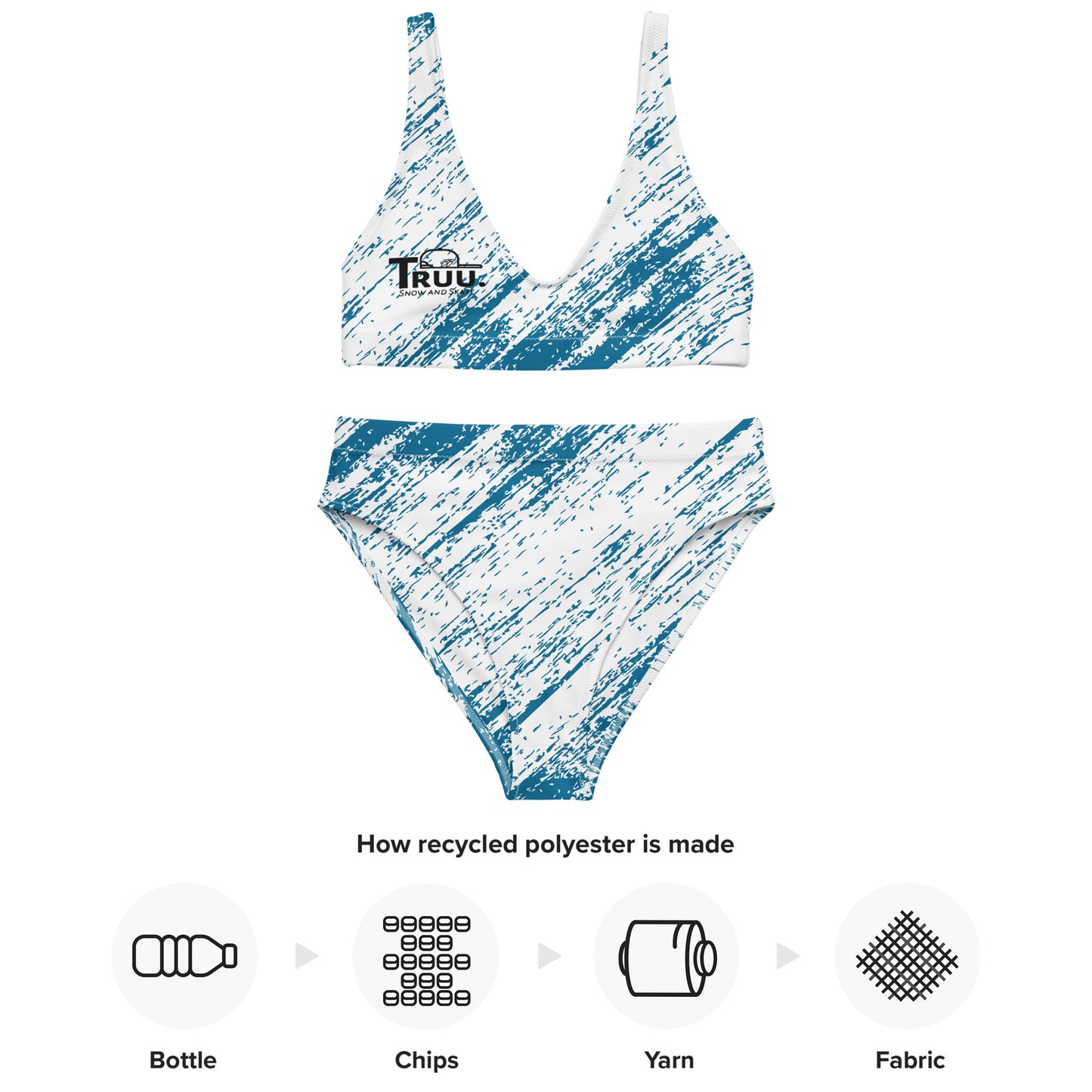 High-waisted Truu piece bikini