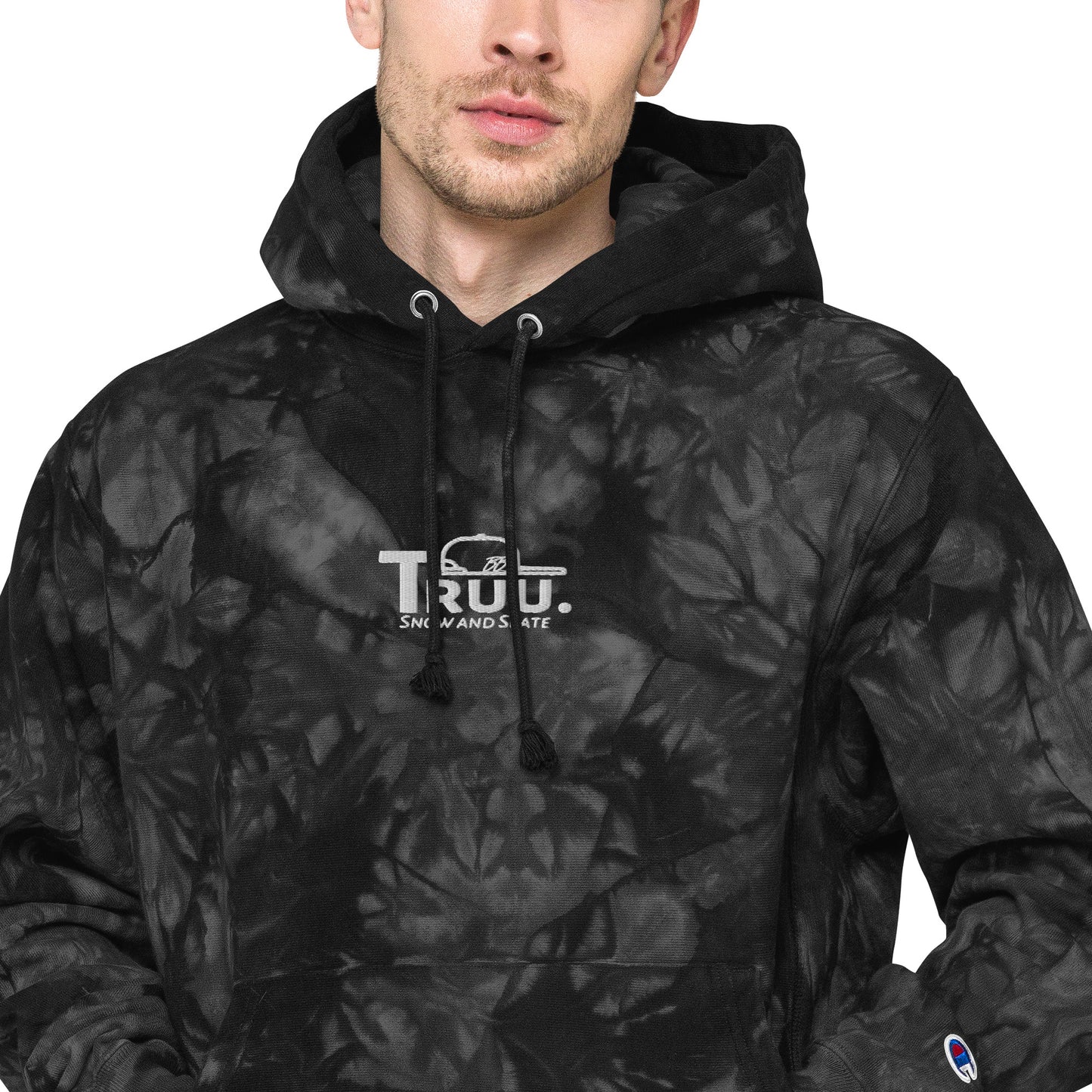 Unisex Champion tie-dye hoodie