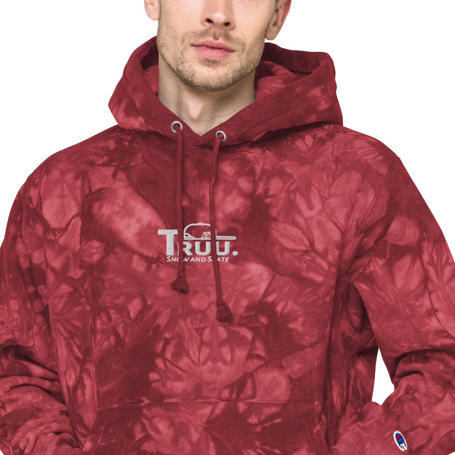 Unisex Champion tie-dye hoodie
