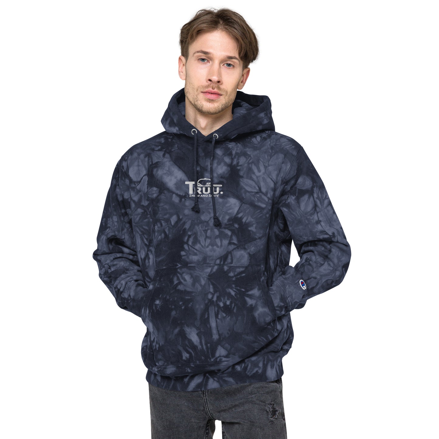 Unisex Champion tie-dye hoodie