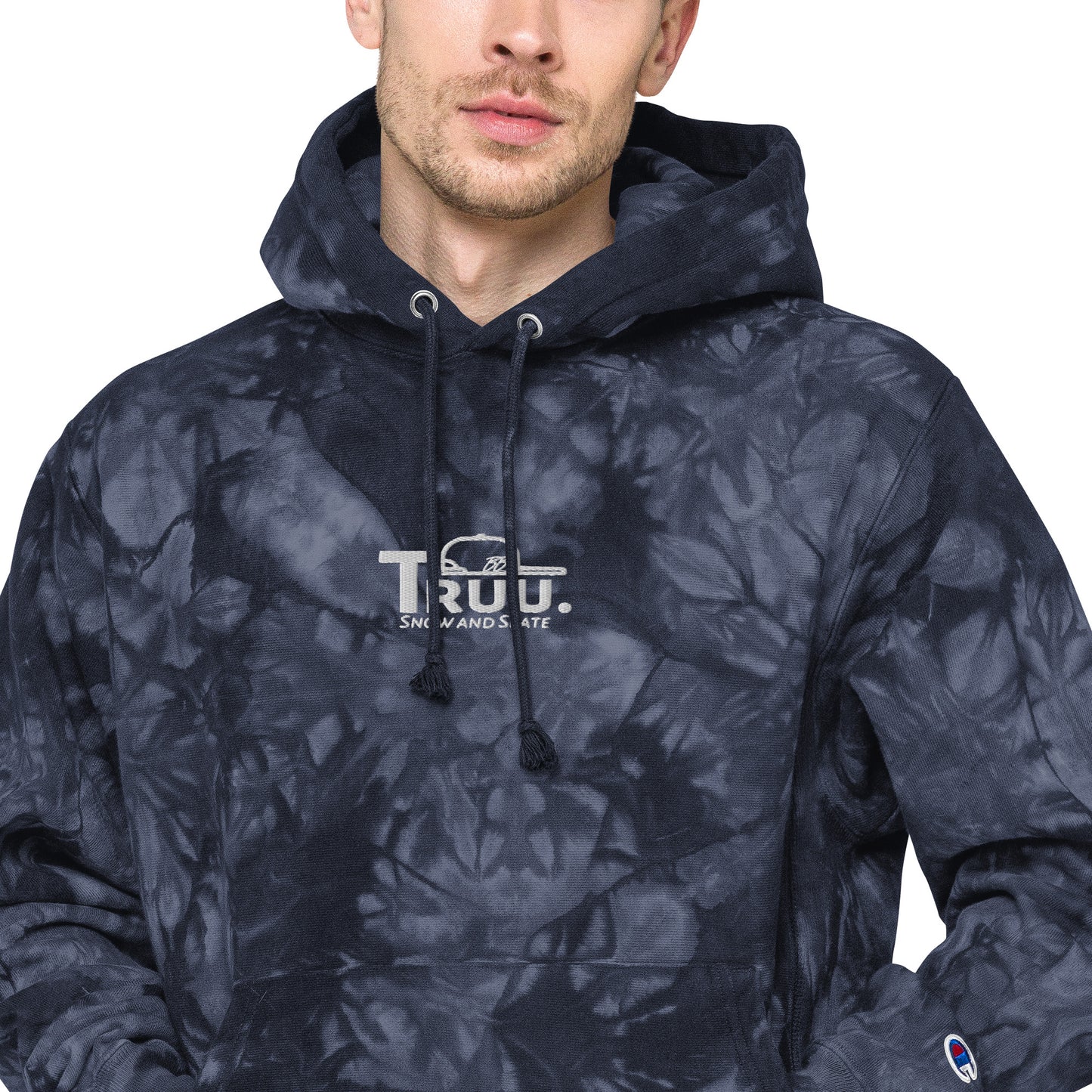 Unisex Champion tie-dye hoodie