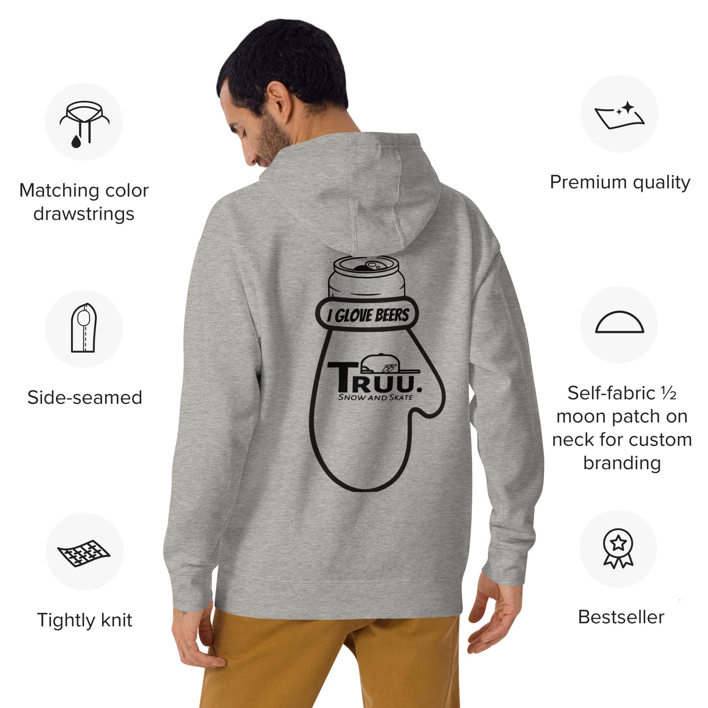 "I Glove Beers” Hoodie for Anyone