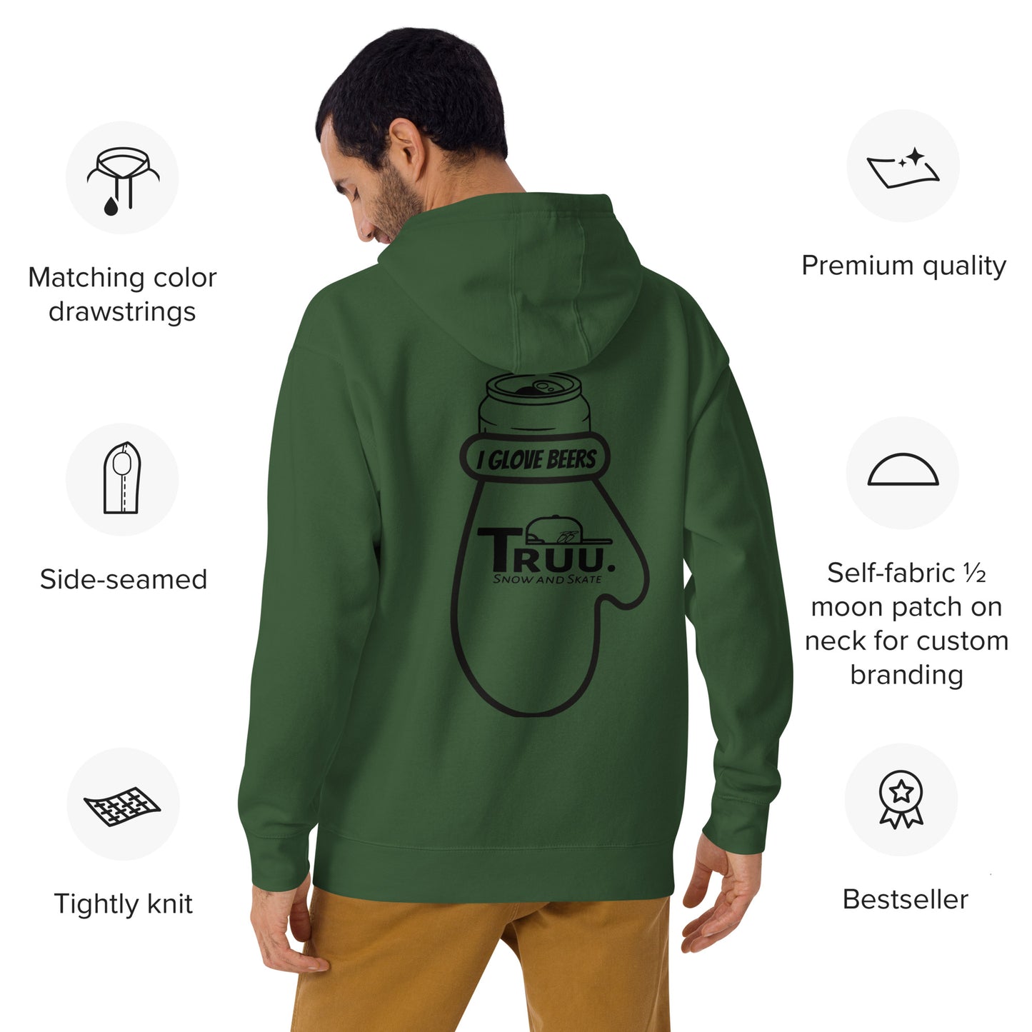 "I Glove Beers” Hoodie for Anyone