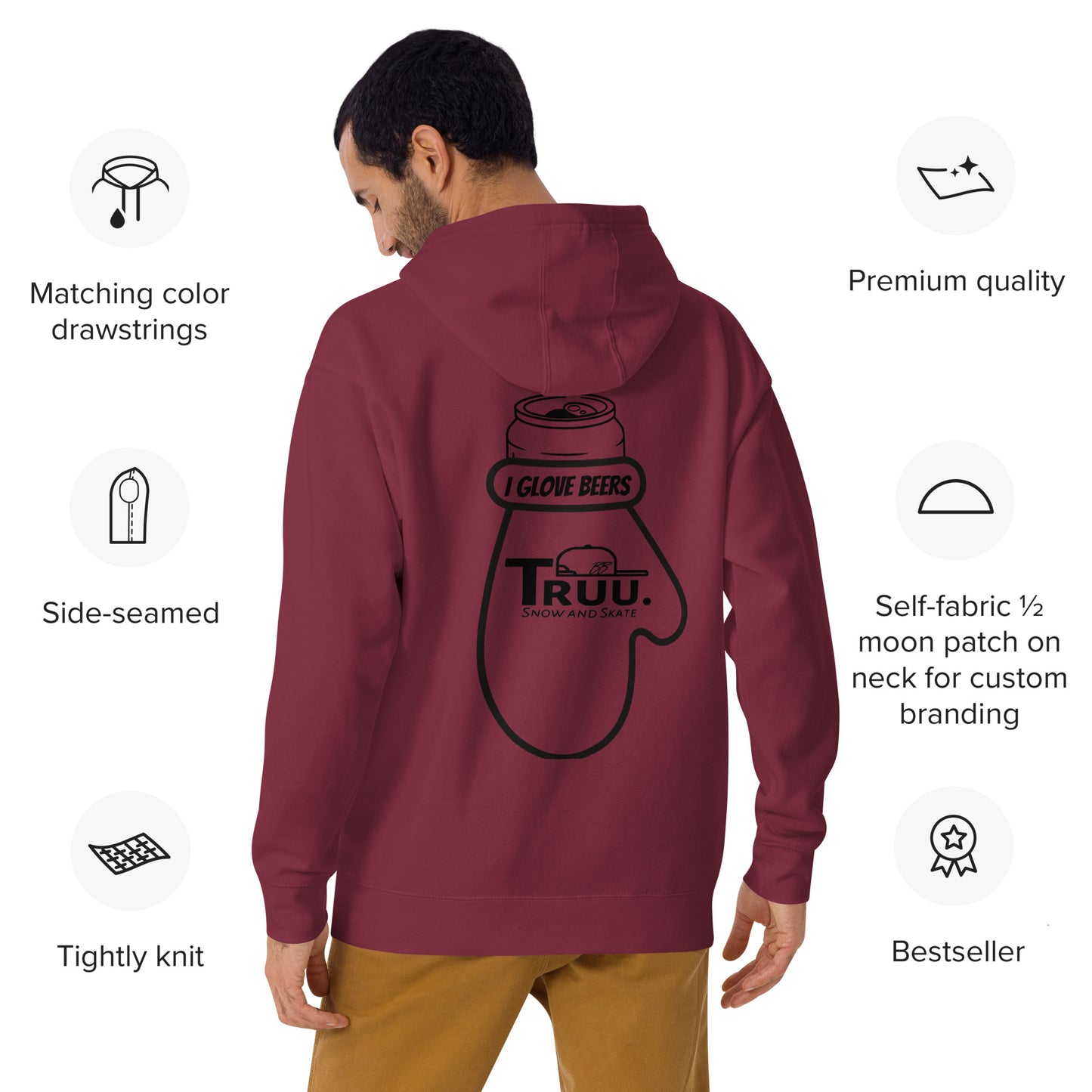"I Glove Beers” Hoodie for Anyone