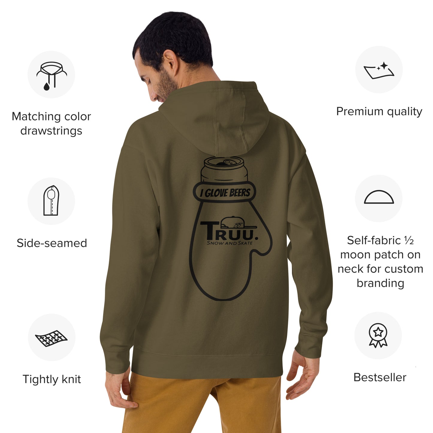 "I Glove Beers” Hoodie for Anyone