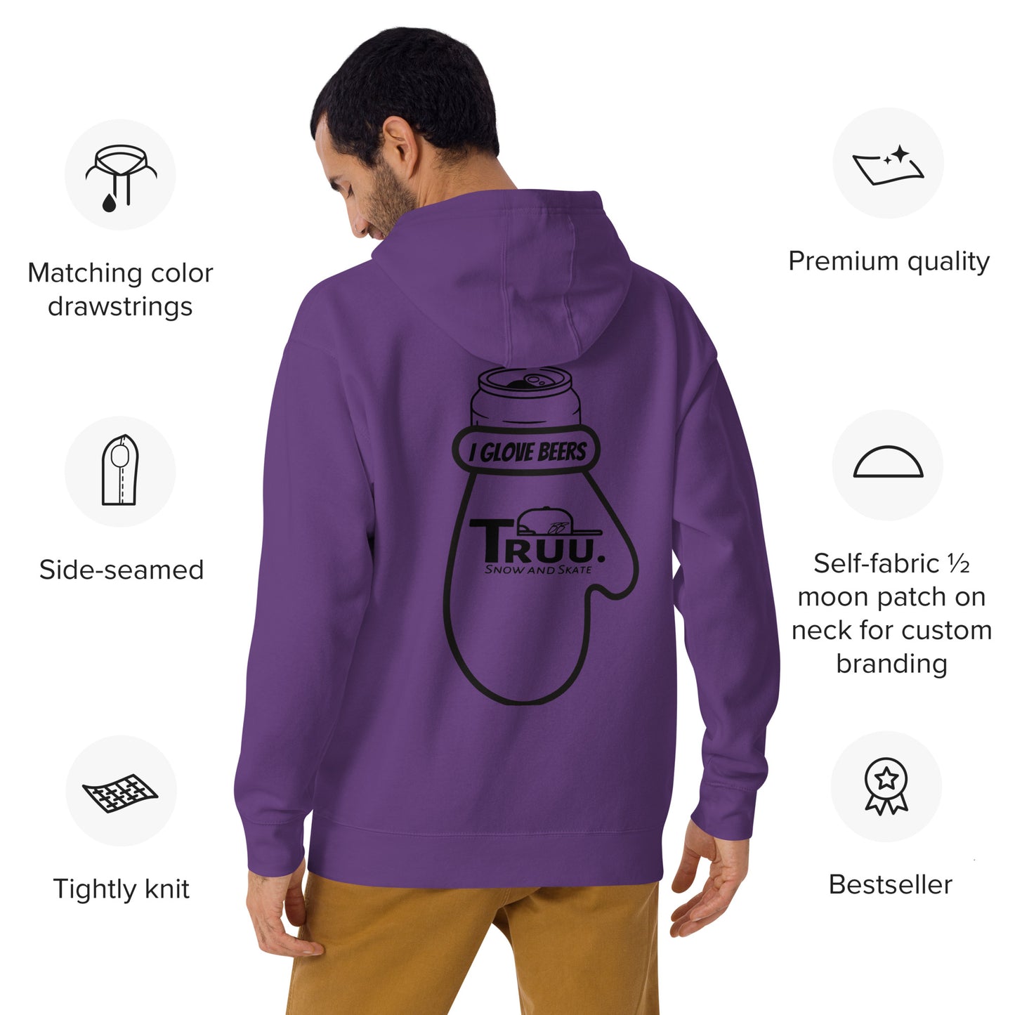 "I Glove Beers” Hoodie for Anyone