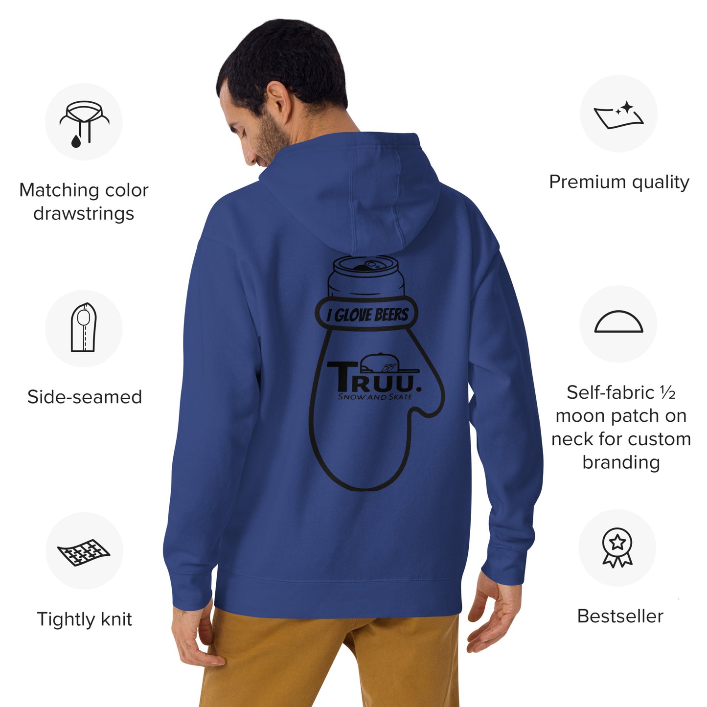 "I Glove Beers” Hoodie for Anyone
