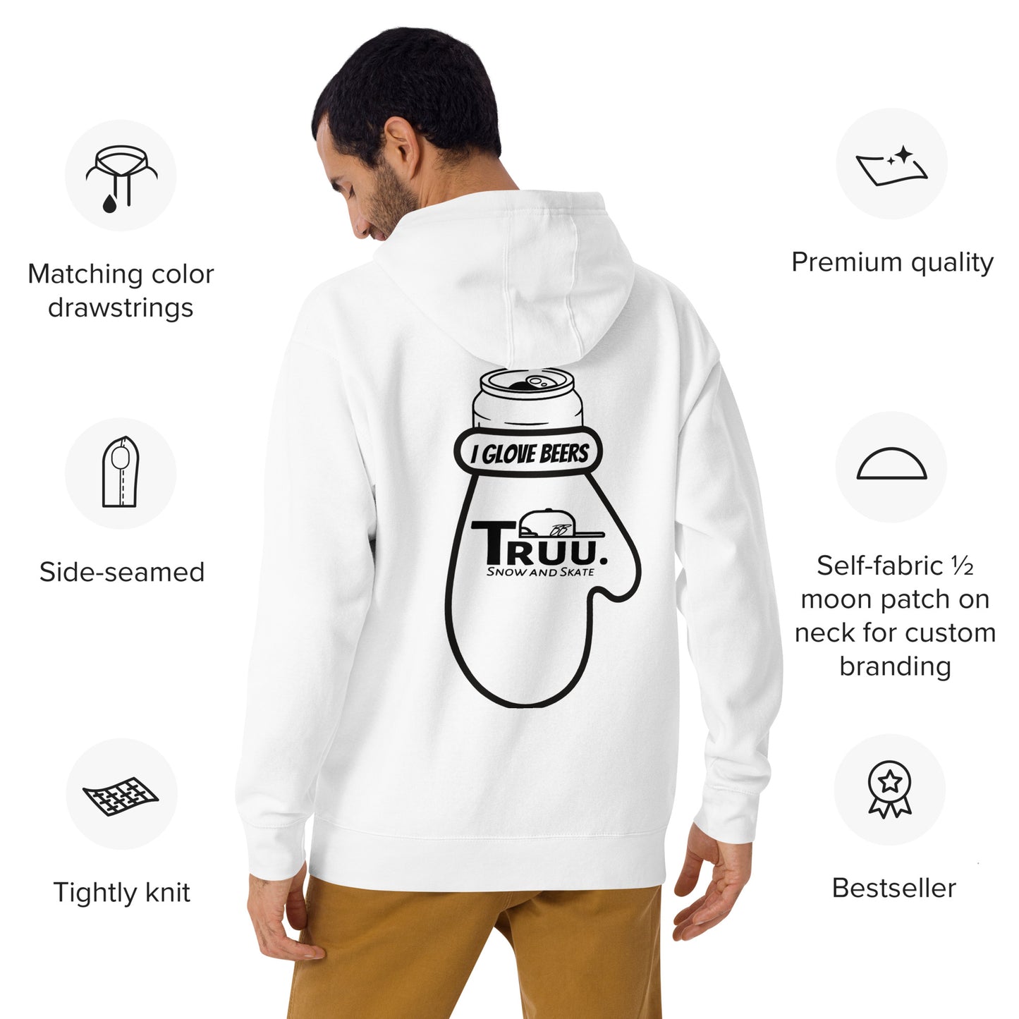 "I Glove Beers” Hoodie for Anyone