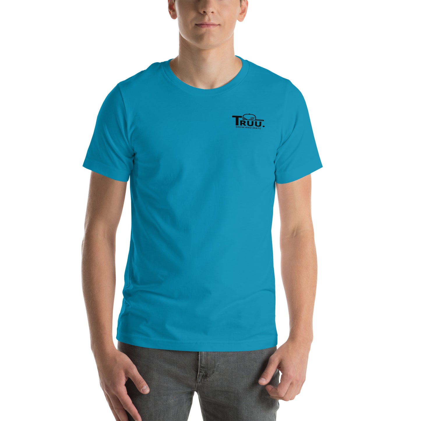 ‘Hawk Truu.ah snow and skate on that thang’ unisex T-shirt
