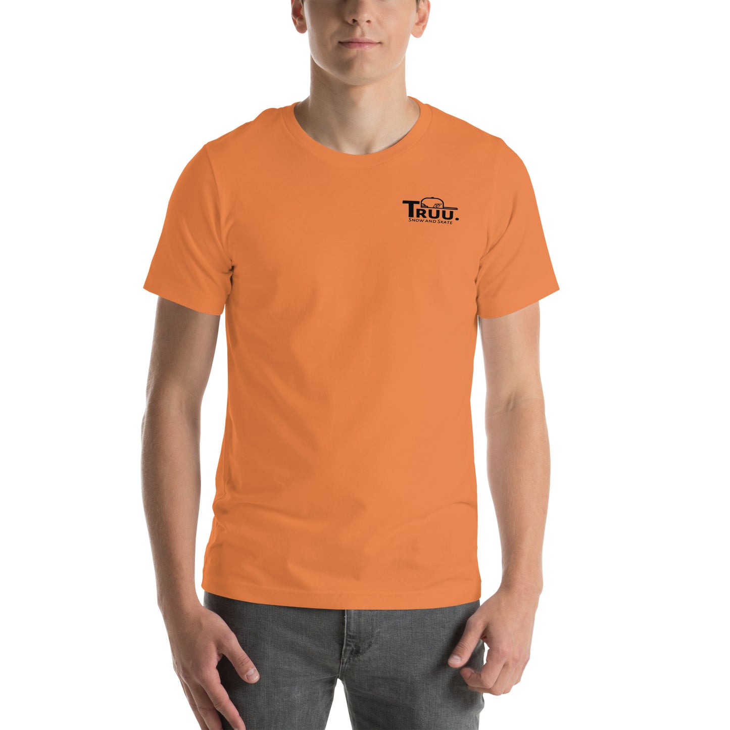 ‘Hawk Truu.ah snow and skate on that thang’ unisex T-shirt