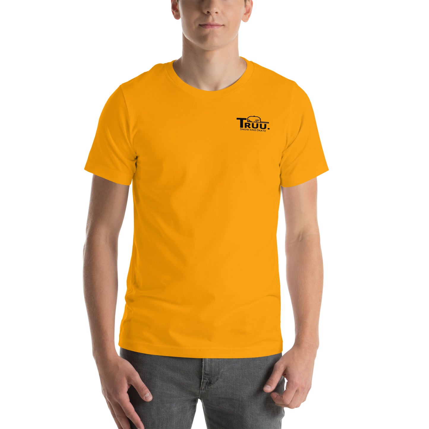 ‘Hawk Truu.ah snow and skate on that thang’ unisex T-shirt