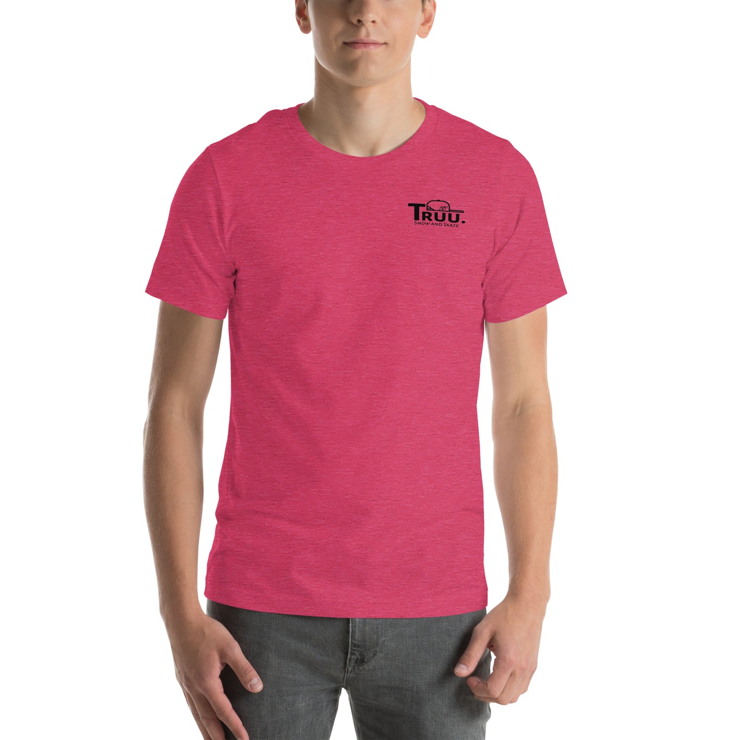 ‘Hawk Truu.ah snow and skate on that thang’ unisex T-shirt