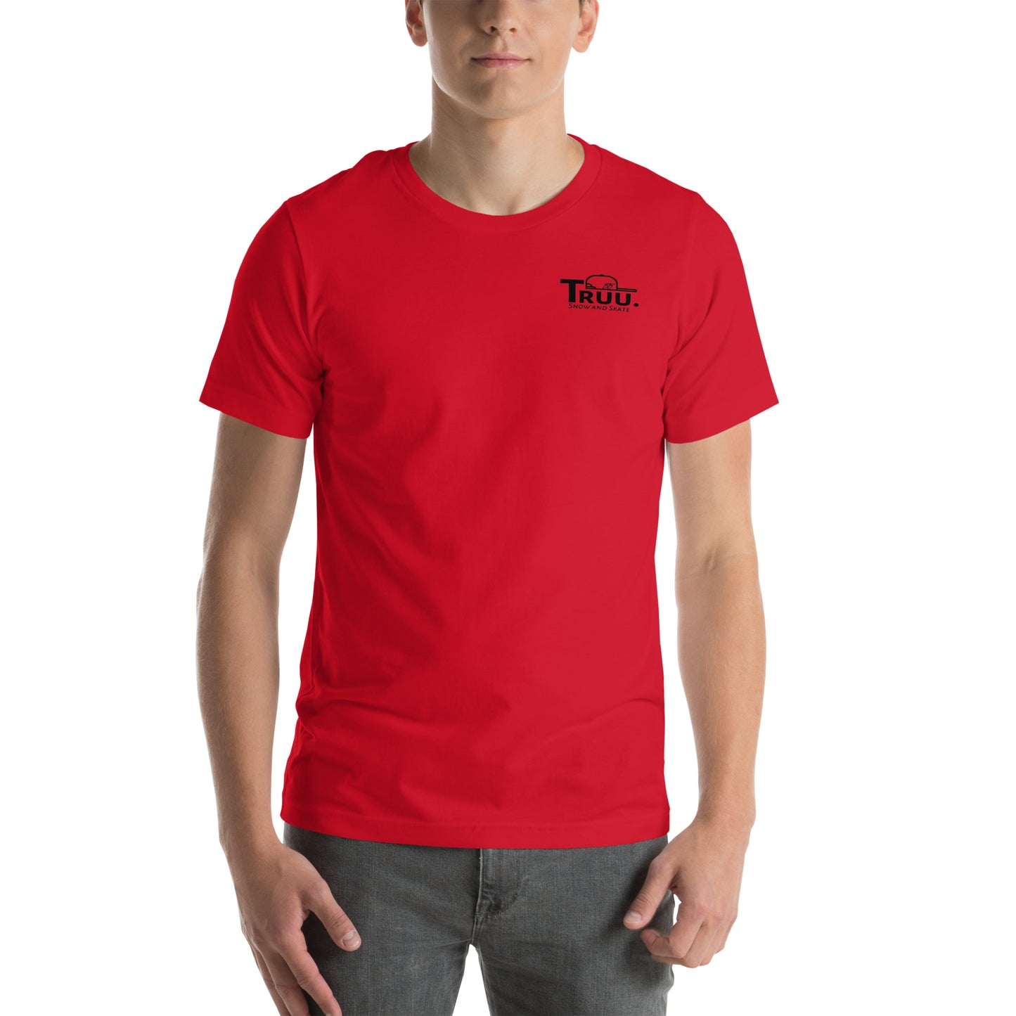 ‘Hawk Truu.ah snow and skate on that thang’ unisex T-shirt