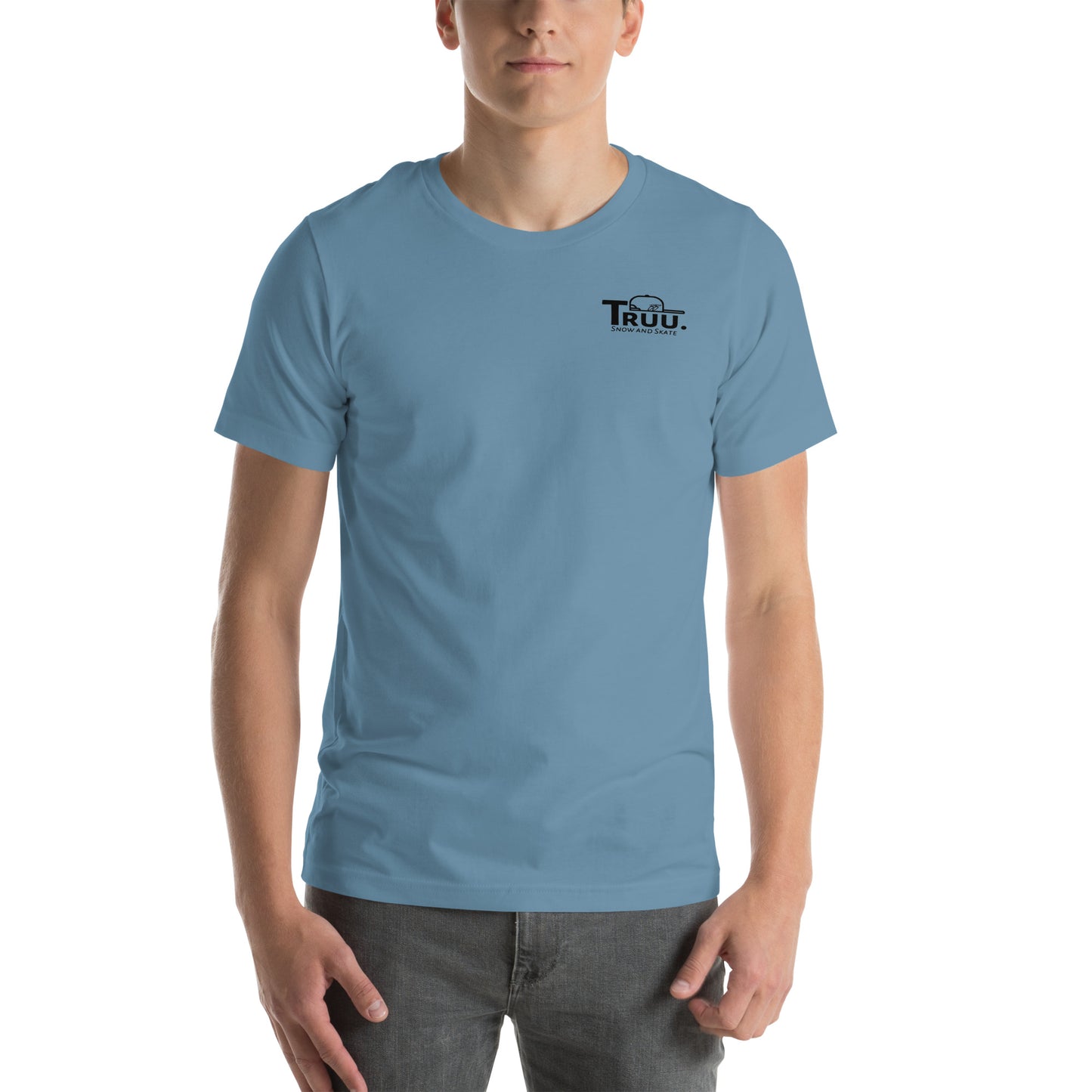 ‘Hawk Truu.ah snow and skate on that thang’ unisex T-shirt