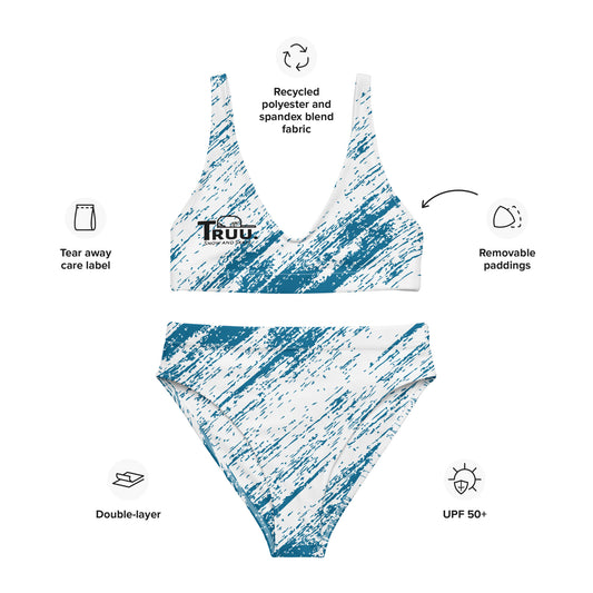 High-waisted Truu piece bikini