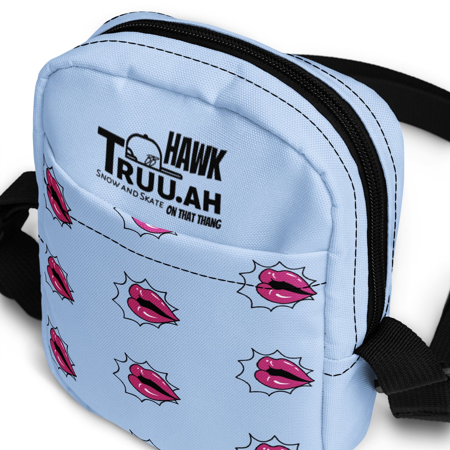 ‘hawk TRUU.ah’ crossbody bag