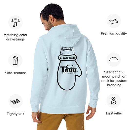 "I Glove Beers” Hoodie for Anyone